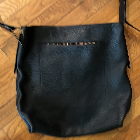 LANVIN -Paris womans bl leather xl bag - Picture 2 of 10